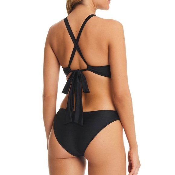 Red Carter SHINE SOLIDS CUT OUT ONE PIECE SWIMSUIT - Picture 7 of 7